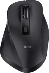 Trust Fyda rechargeable wireless Comfort Mouse black, ECO certified, USB