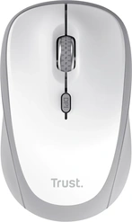 Trust Yvi+ Compact Multi-Device wireless Mouse white, USB/Bluetooth