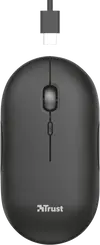 Trust puck wireless Mouse black, USB/Bluetooth