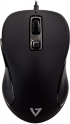 V7 Pro mouse with 6 keys black, USB