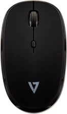 V7 Silent Dual Mode mouse with 4 keys black, USB/Bluetooth