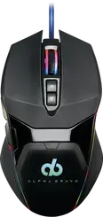 Veho Alpha Bravo GZ1 Gaming Mouse, black, USB