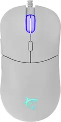 White Shark Bagdemagus white Gaming Mouse, white, USB