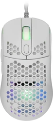 White Shark Galahad white Gaming Mouse, white, USB