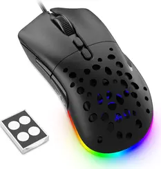 Ziyou long D19 RGB Gaming Mouse black, USB