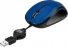 Adesso iMouse S8L Illuminated Retractable mini Mouse blue, USB