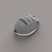 Akko x Waigua Cat Theme wireless Mouse, Gray Mimo, USB