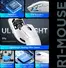 Attack Shark R1 wireless Gaming Mouse red, USB/Bluetooth