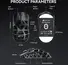 Attack Shark R3 wireless Gaming Mouse white, USB/Bluetooth