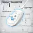 Attack Shark X5 wireless Gaming Mouse white, USB/Bluetooth