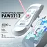 Attack Shark X5 wireless Gaming Mouse white, USB/Bluetooth