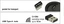 DeLOCK wireless ergonomic vertical optical noiseless 5-button mouse black, USB