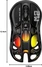 GravaStar Mercury M2 wireless Gaming Mouse, Stealth Black, USB/Bluetooth