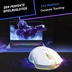 Klim Blaze Pro rechargeable wireless RGB with charging station, white, USB