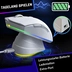 Klim Blaze Pro rechargeable wireless RGB with charging station, white, USB