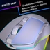 Klim Blaze Pro rechargeable wireless RGB with charging station, white, USB