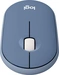 Logitech M350 Pebble wireless Mouse blueberry, USB/Bluetooth