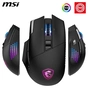 MSI Versa Pro wireless + Mouse Dock Pro, black, USB/Bluetooth