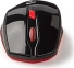 Nedis wireless Mouse with Nano dongle, black/red, USB