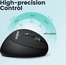 Perixx PERIMICE-819 wireless Ergonomic vertical Mouse black, USB/Bluetooth