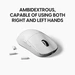 Pulsar Gaming Gears X2A V3 wireless white, USB