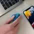 Swiftpoint GoPoint mini Pen-Grip Bluetooth Presenter Mouse blue/grey, Bluetooth