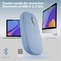 T'nB iclick color DUAL CONNECT Mouse blue, USB/Bluetooth