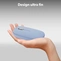 T'nB iclick color DUAL CONNECT Mouse blue, USB/Bluetooth