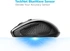 TeckNet Pro 2.4G wireless, black, USB