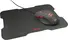 Trust Ziva Gaming Mouse with mousepad black, USB