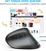 iClever WM-101 Ergonomic wireless vertical Mouse black, USB