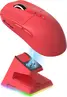 Attack Shark X6 wireless Gaming Mouse red, USB/Bluetooth