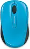 Microsoft wireless Mobile Mouse 3500 cyan Blue, USB