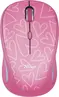 Trust Yvi FX wireless Mouse pink, USB