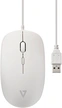 V7 optical mouse white, TÜV/GS certified, USB