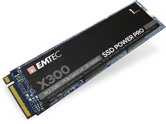 Emtec X300 SSD Power Pro 1TB, M.2 2280 / M-Key / PCIe 3.0 x4