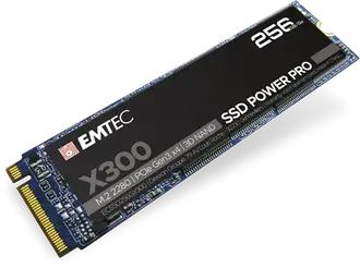 Emtec X300 SSD Power Pro 256GB, M.2 2280 / M-Key / PCIe 3.0 x4