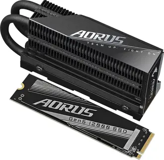 GIGABYTE AORUS Gen5 12000 SSD 2TB, M.2 2280 / M-Key / PCIe 5.0 x4, с радиатором