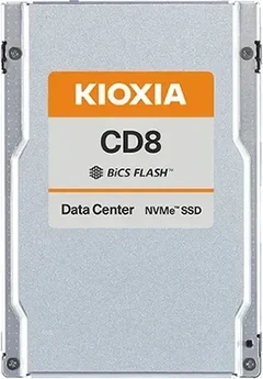 KIOXIA CD8-R Data Center - 1DWPD Read Intensive SSD 7.68TB, SIE, 2.5" / U.2 / PCIe 4.0 x4