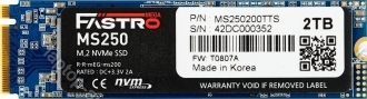 MEGA Electronics Fastro MS250 SSD 2TB, M.2