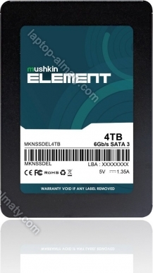 Mushkin ELEMENT 2.5 4TB, SATA