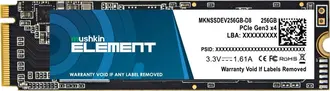 Mushkin Element NVMe SSD 256GB, M.2 2280 / M-Key / PCIe 3.0 x4