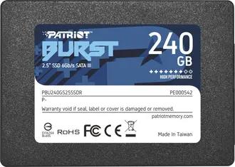 Patriot Burst 240GB, 2.5" / SATA 6Gb/s