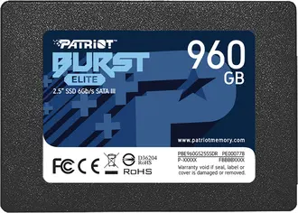 Patriot Burst Elite 960GB, 2.5" / SATA 6Gb/s