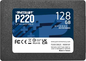 Patriot P220 128GB, 2.5" / SATA 6Gb/s