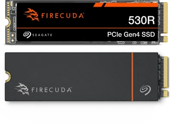 Seagate FireCuda 530R SSD +Rescue 2TB, M.2 2280 / M-Key / PCIe 4.0 x4, с радиатором