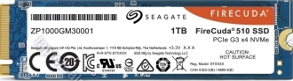Seagate FireCuda 510 SSD +Rescue 1TB, M.2