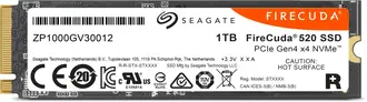 Seagate FireCuda 520 SSD Rev. 2022 +Rescue 1TB, M.2 2280 / M-Key / PCIe 4.0 x4