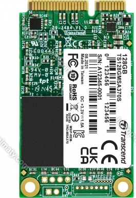 Transcend MSA370S 128GB, mSATA