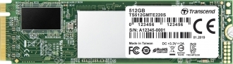 Transcend MTE220S SSD 512GB, M.2